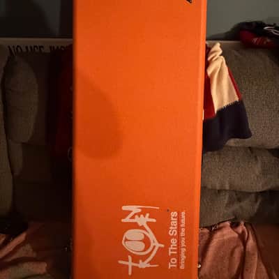 Fender To The Stars Limited Edition Tom Delonge "Padre" Stratocaster 2025 - Brown w/ Orange Competition Stripe image 3