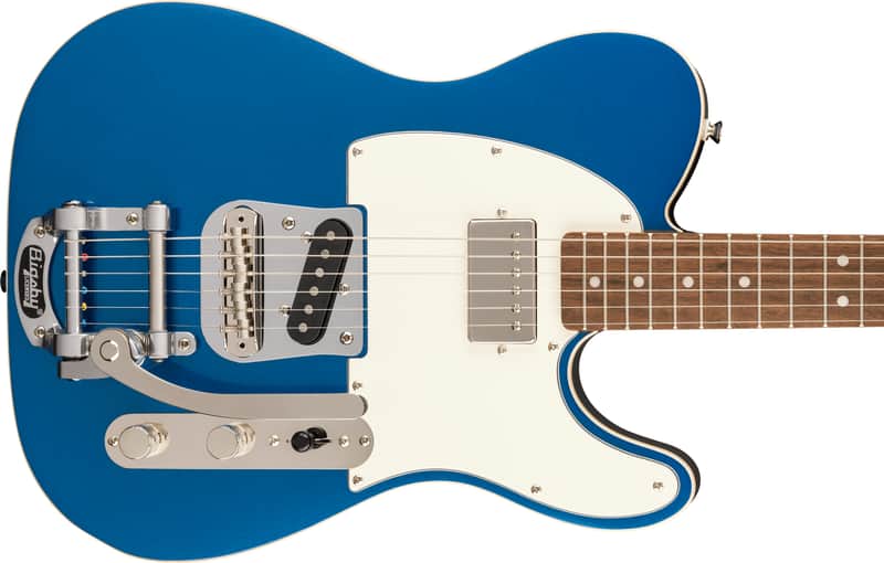 Squier Classic Vibe Custom Telecaster SH with Bigsby Lake Placid Blue image 1