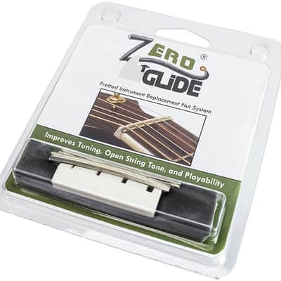 Zero Glide ZS-18 Replacement Nut System for Bass Guitar, Slotted image 1