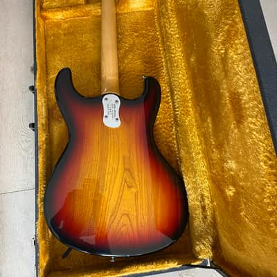 1987 Mosrite Custom Unique Black & Sunburst Vibramute Vintage OHSC image 22