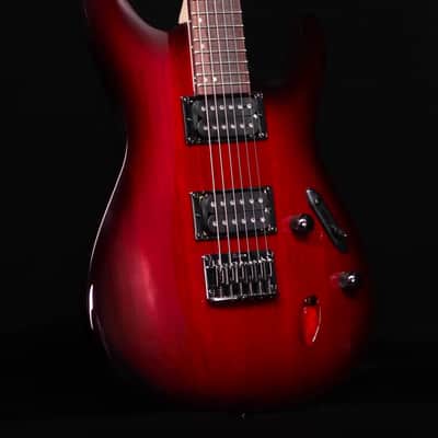 Ibanez S521 Electric Guitar, Blackberry Sunburst image 4