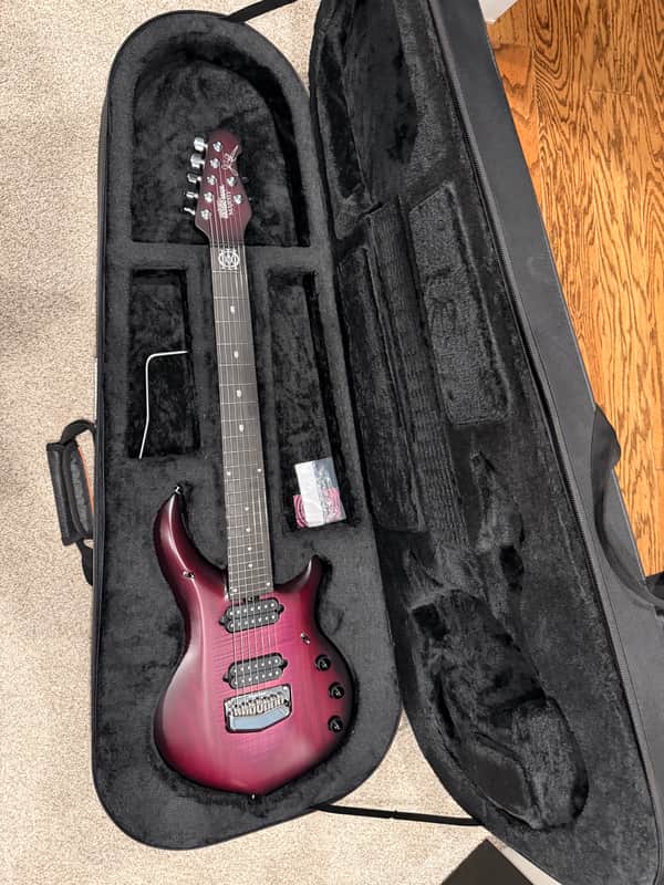 Ernie Ball Music Man John Petrucci Signature Majesty 7 2024 - Present - Amaranth image 1