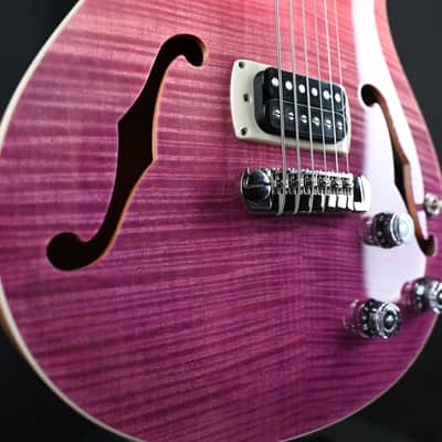 PRS PRS SE Ed Sheeran Hollowbody I Piezo Baritone Pink Ombre #473 image 12
