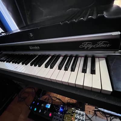 Rhodes Mark II Stage 54-Key Electric Piano 1980 - 1983 - Black Flat Top image 1