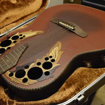RARE Vintage 1983 Ovation Adamas II 1681-2 USA Acoustic Guitar OHSC! VIDEO! 1687 1581 image 6