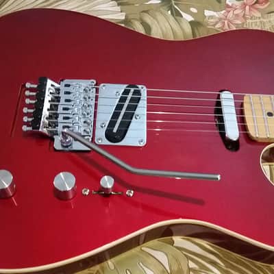 Kramer Rare Vintage Classic III ( Fender ) Telecaster - Floyd Rose! 1987 Candy Apple Red image 1