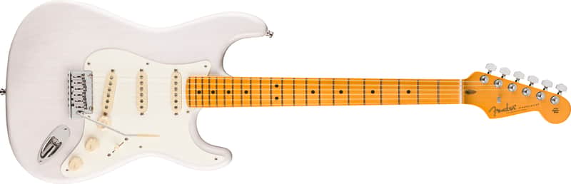 Fender American Ultra Luxe Vintage '50s Stratocaster Maple FB White Blonde with Case