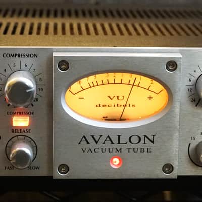 Avalon Design VT-737sp Vacuum Tube Channel Strip Preamp EQ Compressor 737 sp image 1