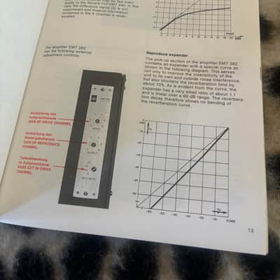 EMT 240 Reverb ORIGINAL Instruction Manual image 4