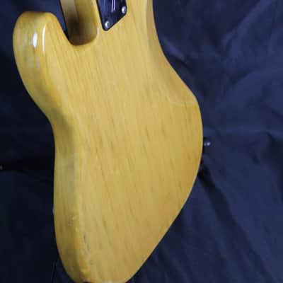 1975 Vintage Fender Precision Bass Guitar Fretless w/ Natural Finish & HSC image 10