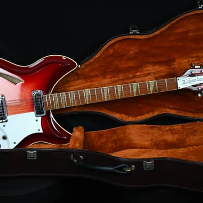 Rickenbecker Modell 381/12 from 1990 in Fire Glow with Case image 10