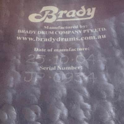 Brady 12"x 7" Jarrah Ply Snare in Blackheart Veneer image 12