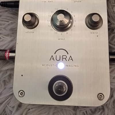 Fishman Aura Acoustic Imaging Dreadnought Pedal 2010s - Silver image 1