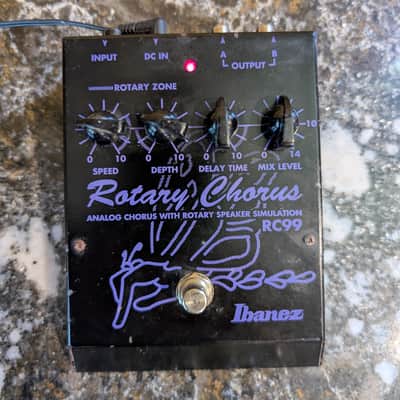 Ibanez RC99 Analog Chorus Rotary Chorus simulation 1990s - Black image 4