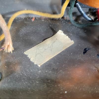 Fender Tweed Princeton 5F2 1956 Clean, 100% Original and it Works Great! - Tweed image 21