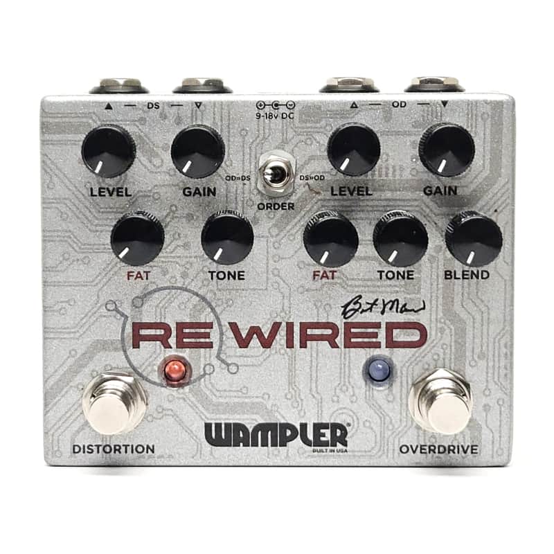 used Wampler ReWired Brent Mason Signature Overdrive, Very Good Condition image 1