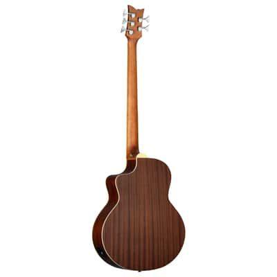 Ortega D7CE-5 - Acoustic Electric 5-String Bass Medium Scale Ortega Spruce Mahogany Cutaway image 17