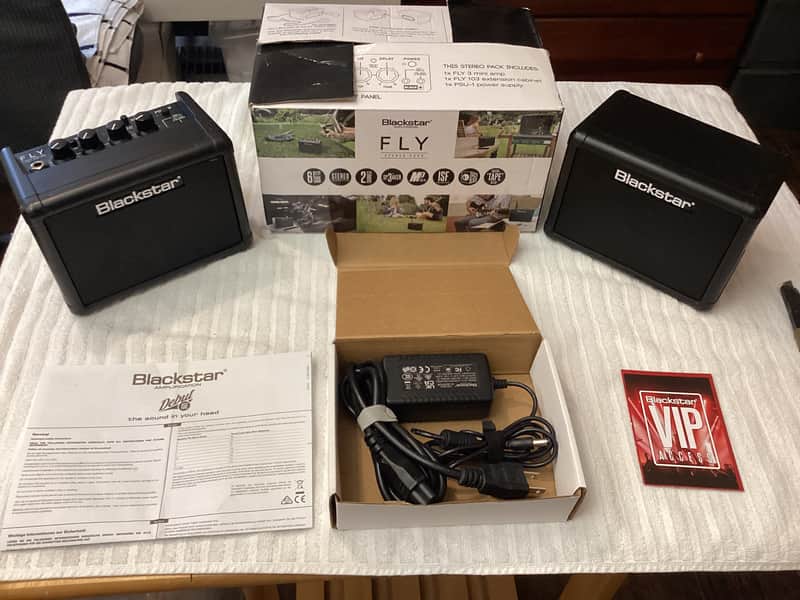Blackstar Fly 2x3 bass stereo pack mini combo2014 - Present - Black image 1