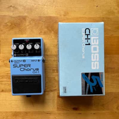 Boss CH-1 Analog Super Chorus Blue Label 1989 image 1