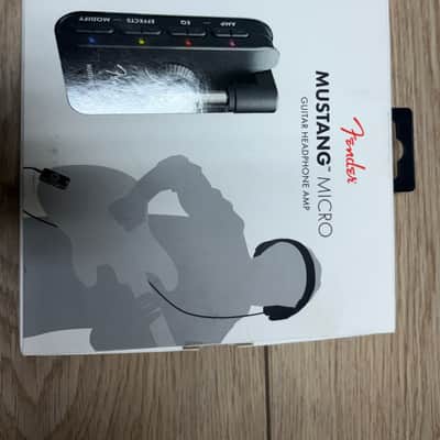 Fender Mustang Micro Guitar Headphone Amp 2021 - Present - Black image 5