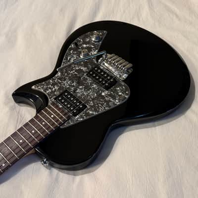 2010 Taylor SB1 Classic HH Tremolo Electric Guitar - Made in USA - Black - Free Pro Setup image 6