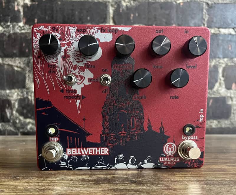 Walrus Audio Bellwether Analog Delay - Red (USED) image 1