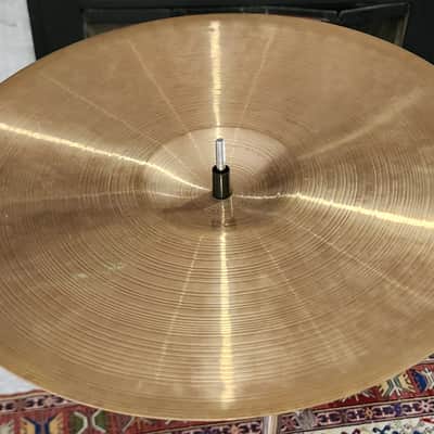 VINTAGE! Paiste 2002 Series Medium Hi-Hats 14" B20 Bronze 1973-79 Switzerland image 12