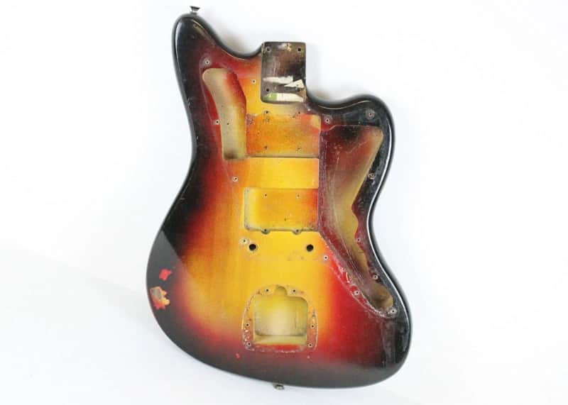 1959 Vintage Fender Jazzmaster BODY ~Lightweight 3.9lbs~ Pre-CBS Sunburst Refin 1950s USA image 1