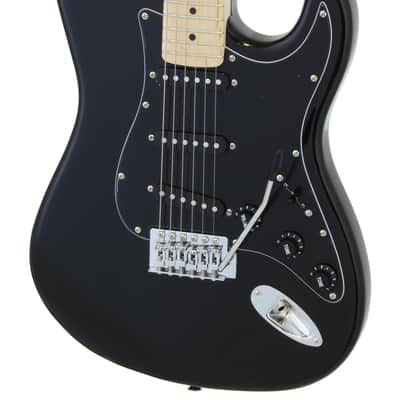 Aria STG-003SPL-M/BK Pro II Basswood Body Bolt-On Maple Neck 6-String Electric Guitar image 2