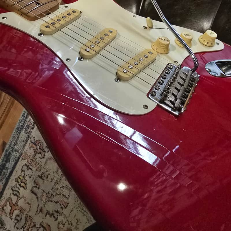 1992 Fernandes LE-1 Special Edition '57 Strat Copy - Red - Japan