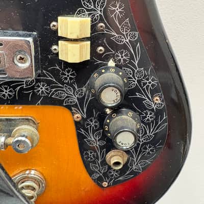 Teisco / Del Rey ET-200 1960s - Sunburst image 6