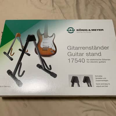 K&M Konig & Meyer 17540 Electric Guitar Stand - A Frame image 1