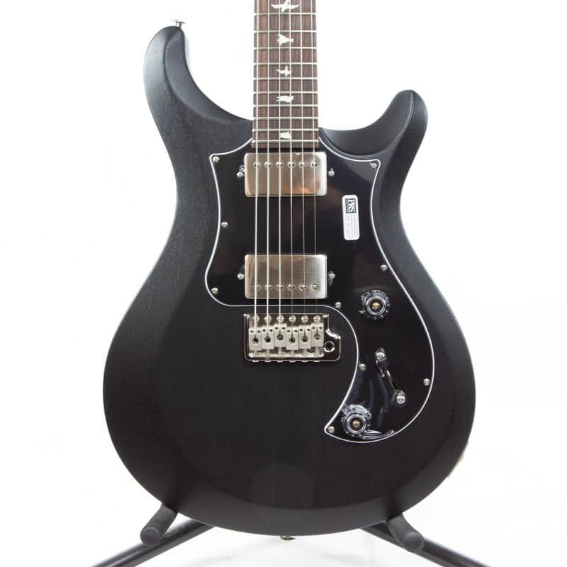 PRS S2 Standard 24 Satin with Pattern Thin Neck Profile 2024 - Charcoal image 1