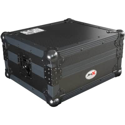 ProX XS-RP7BL | Case for Reloop RP-7 | All Black with Custom Foam image 13