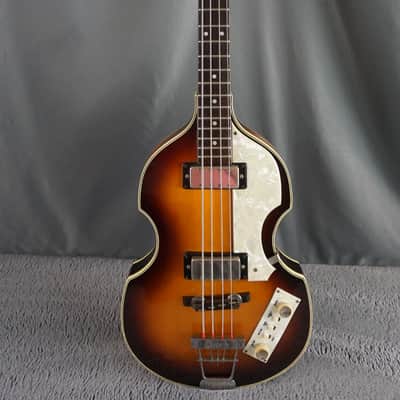 Greco Violin Bass - Sunburst Japan 4-String Bass image 2