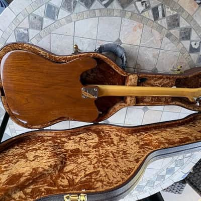 Vintage Ibanez Telecaster ThinLine Early 1970's - Natural /Patina Mahagony image 6