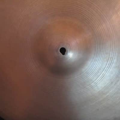 Zildjian Avedis Vintage 20 Inch Sizzle Ride Cymbal, 1960s, 2121 Grams, Nice! image 3
