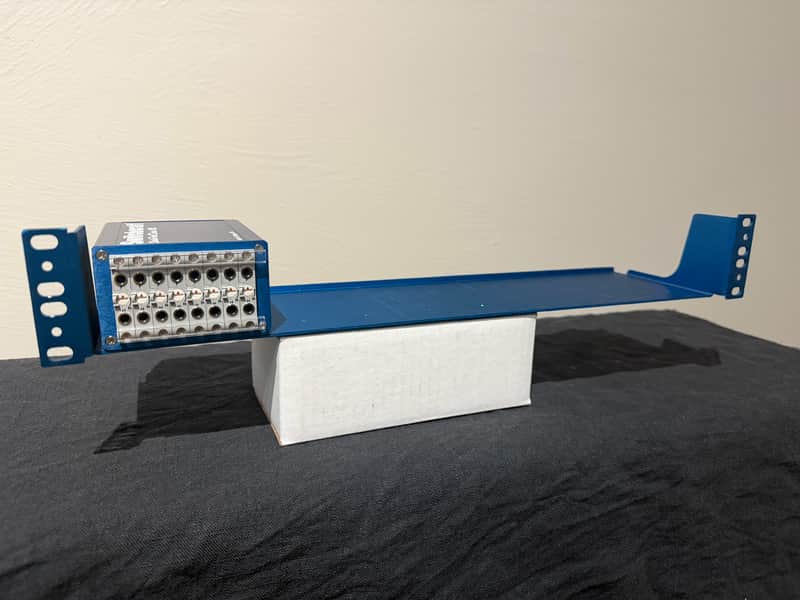 Switchcraft 1625 (1.5U) Rack Tray for x5 1625 TT Patch Modules image 1