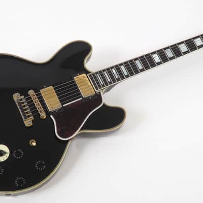 1999 Gibson BB King Lucille Signature Model - Ebony Finish - Varitone Switch - Original Case image 2