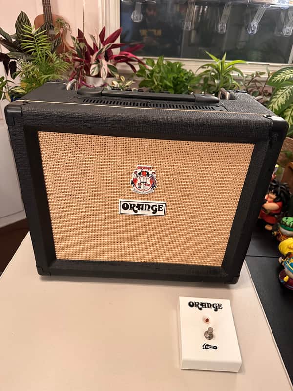 Orange Rocker 15 2-Channel 15-Watt 1x10" Guitar Combo 2017 - Present - Black image 1