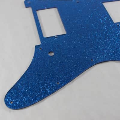 Blue Glitter Sparkle HXX Pickguard fits Ibanez(TM) RG550 Jem  RG image 2