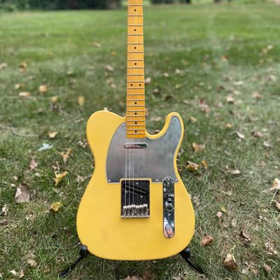 Custom Telecaster JEFF BUCKLEY Electric Guitar Yellow Boutique Instrument SEYMOUR DUNCAN HIPSHOT FENDER image 3
