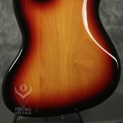1992 Fender MIJ '62 Reissue Jazz Bass Sunburst image 21