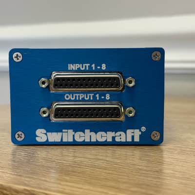 Switchcraft StudioPatch Series 1625 Modular 16-Point TT-DB25 Patchbay 2010s - Blue Bild 4