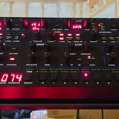Dave Smith Instruments OB-6 Desktop 6-Voice Polyphonic Synthesizer 2017 - Present - Black image 6