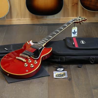1983 Yamaha SG1000N Electric Guitar Candy Apple Red + GB image 1