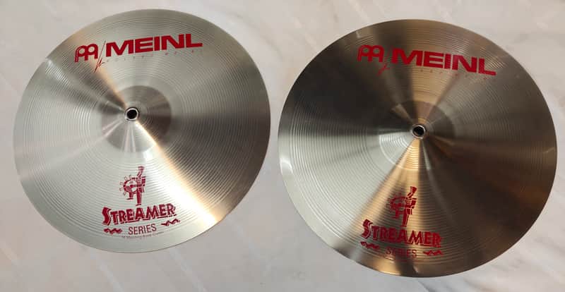 Meinl Streamer Series Hi-Hat Becken Set Cymbals Vintage NOS Neu Unbespielt image 1