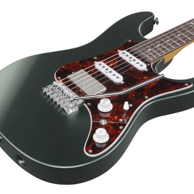 Ibanez AZ2204N-VGF Prestige AZN Electric Guitar 6-String - Ivy Green Metallic Flat + Case image 1