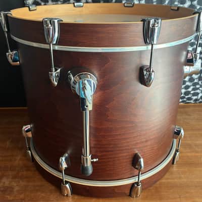 Yamaha Tour Custom Bop Shell Pack in Chocolate Satin (18x14, 14x13, 12x8) with Gator Protector Bags image 10