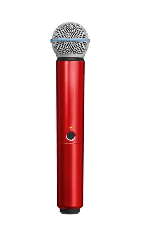 Shure WA713-RED | Color Handle for BLX2/SM58 BLX2/B58 Red image 1